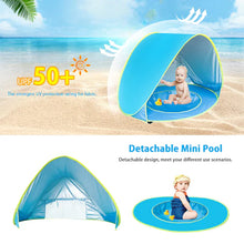 تحميل الصورة في عارض المعرض ،Pop Up Baby Beach Tent