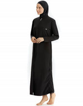 تحميل الصورة في عارض المعرض ،Adasea Burkini Swimsuit 4065 -  black
