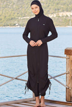 تحميل الصورة في عارض المعرض ،Adasea Burkini Swimsuit 4065 -  black
