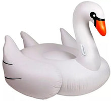 تحميل الصورة في عارض المعرض ،White Swan Ride-On Float Inflatable
