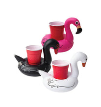 Load image into Gallery viewer, Inflatable Flamingo cup-holder
