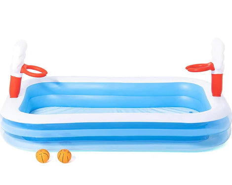 INFLATABLE BASKETBALL POOL