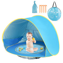 تحميل الصورة في عارض المعرض ،Pop Up Baby Beach Tent
