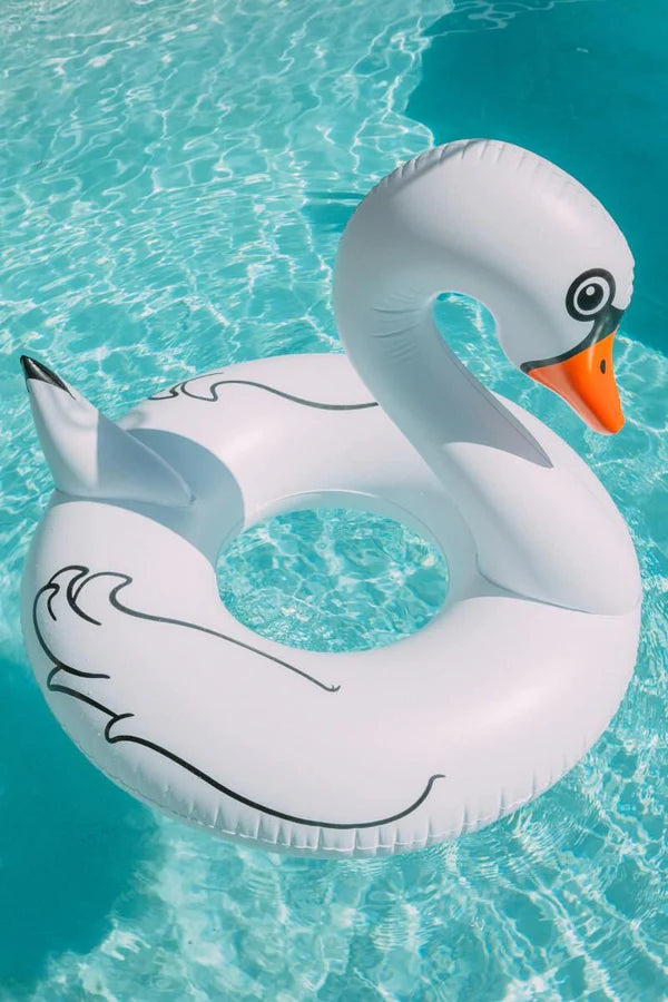 Inflatable Swan Ring Float