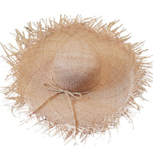 Load image into Gallery viewer, HAITI - HANDMADE STRAW BEACH HAT
