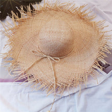 Load image into Gallery viewer, HAITI - HANDMADE STRAW BEACH HAT
