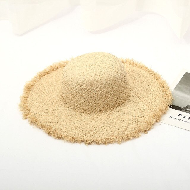 CAYMAN - HANDMADE STRAW BEACH HAT