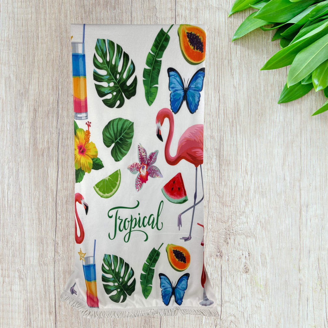 SUMMER TROPICAL TOWEL