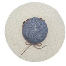 Load image into Gallery viewer, SHELL STRAW BEACH HAT
