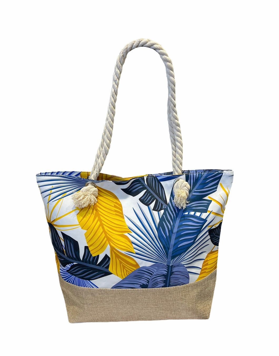 TROPICAL FLOWER BEACH BAG